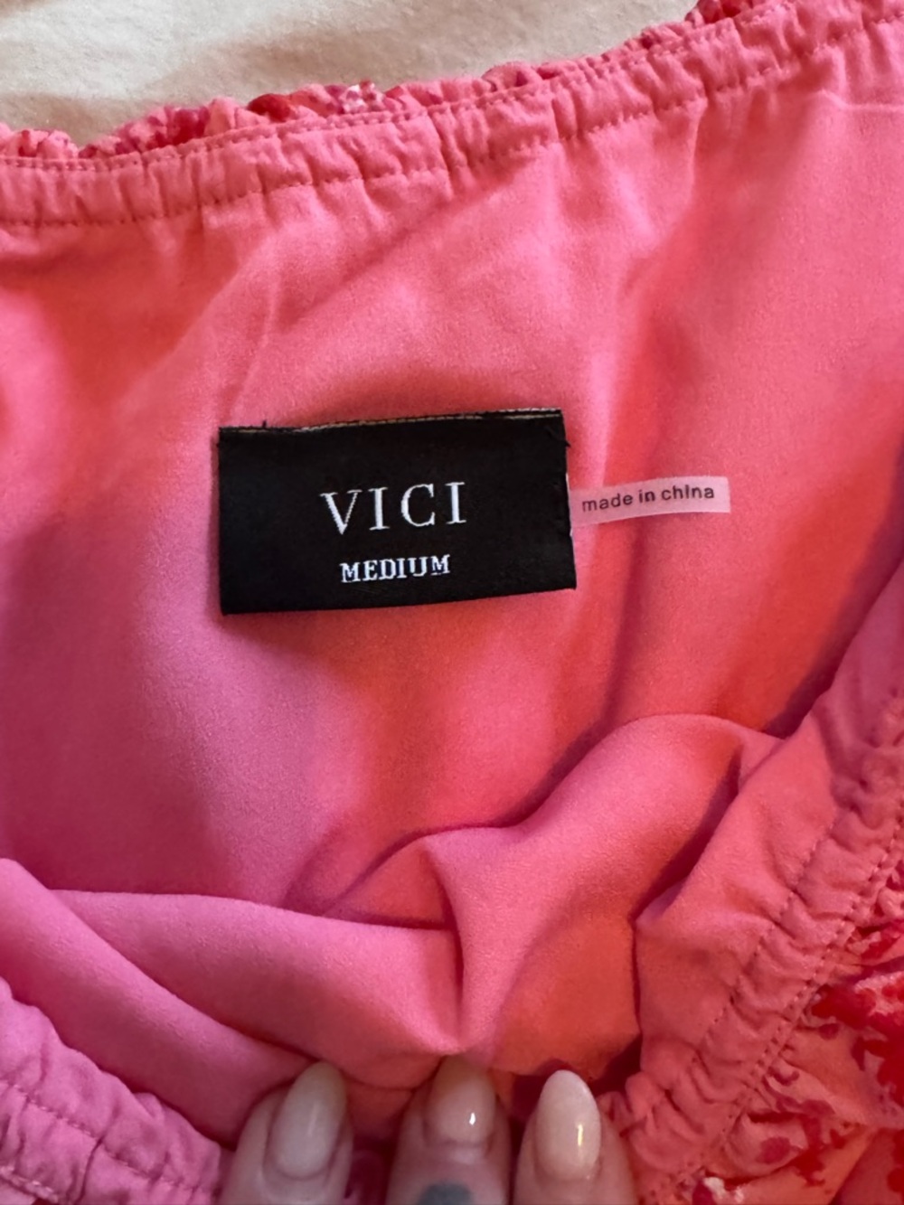 NWOT Vici Floral Off Shoulder Romper - Picture 7 of 10